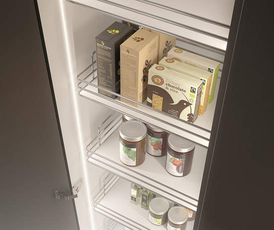RCL LED Groove in Cabinets