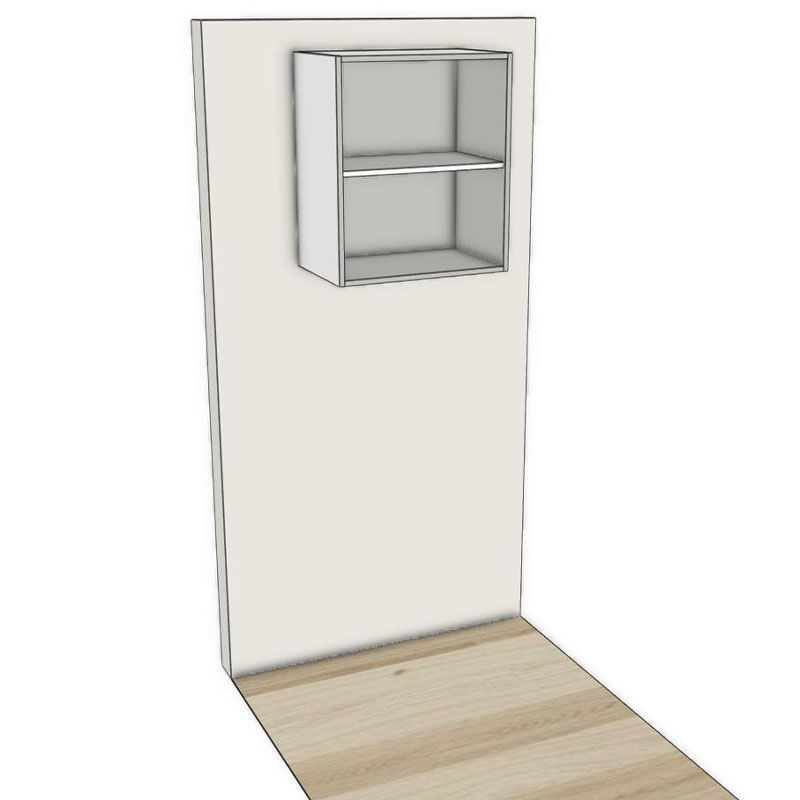 RCL Open Wall Cabinet for 2100H Kitchen RCL Open Wall Cabinet for 2100H Kitchen