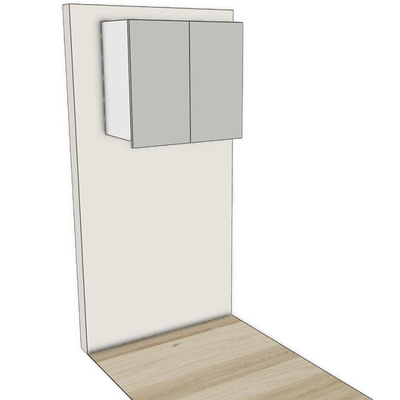 RCL Wall 2 Door Cabinet for 2300H Kitchen RCL Wall 2 Door Cabinet for 2300H Kitchen